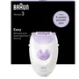 Braun SE3-031 Silképil 3 - Épilateur électrique - 2 modes - Blanc / Rose - Pour une peau douce durable