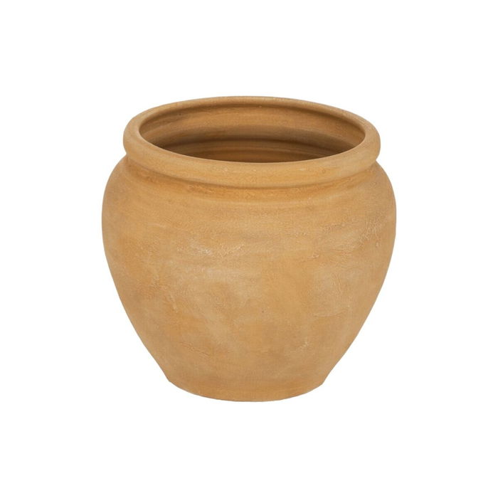 Vase Jaune Céramique 30 x 30 x 28 cm