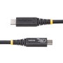Startechcom Câble USB4 USB-C 40 Gbps 240W 50cm pour Transfert et Charge