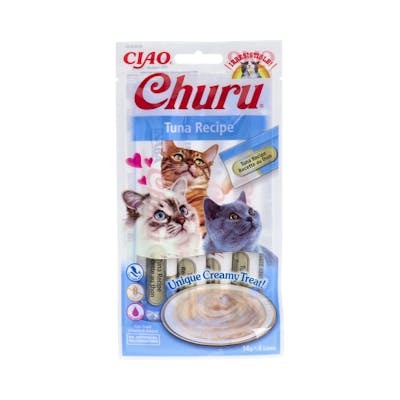 CHURU VET Churu Recette Recette au Thon 1 Sac de 4 Bâtonnets de 14g Friandise Vétérinaire CHURU VET Churu Recette Recette au Thon 1 Sac de 4 Bâtonnets de 14g Friandise Vétérinaire