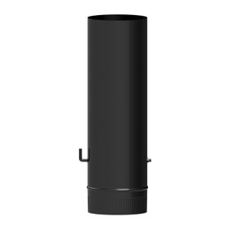 WOLFPACK LINEA PROFESIONAL Tuyau pour poêle noir vitrifié 120 mm avec clé de 25 cm