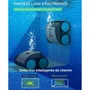 Robopool - Ruby - Robot de piscine électrique autonome - Nettoyage fond, parois et ligne d'eau - Piscine jusqu'à 32 m²