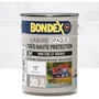 Bondex - Lasure opaque satinée extra haute protection, jusqu'à 8 ans - 5 L - Blanc satiné - Protection et rénovation bois neuf et ancien