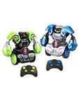 Silverlit Robot Kombat Tornado 2.0 - Pack de 2 robots bleu/vert