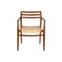 DKD Home Decor Chaise Marron Beige Naturel
