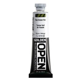 Golden OPEN Colores Acrílicos Verde Savia 59 ml