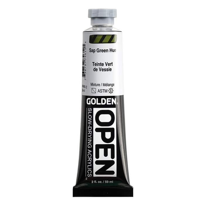 Golden OPEN Colores Acrílicos Verde Savia 59 ml Golden OPEN Colores Acrílicos Verde Savia 59 ml