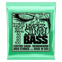ERNIE BALL Jeu de cordes pour basse électrique Hyper Slinky 40-100