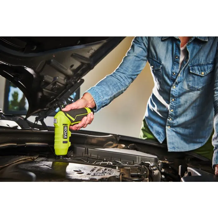 Ryobi Tournevis électrique 4V USB Lithium RSDP4-120G avec batterie 2Ah et chargeur Ryobi Tournevis électrique 4V USB Lithium RSDP4-120G avec batterie 2Ah et chargeur