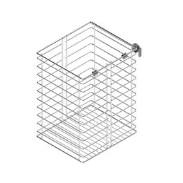 MENAGE CONFORT Tolva de ropa CLASSIC M400 H420 en acier chromé