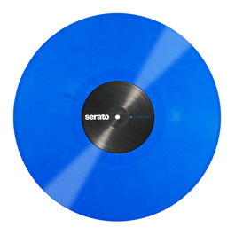 Serato Standard Colors 12" Blue (Paire) – Vinyles de contrôle NoiseMap pour DJ