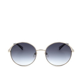 Longchamp LO143S 719 Lunettes de soleil femme monture métallique ronde UV400 58-19-140 mm