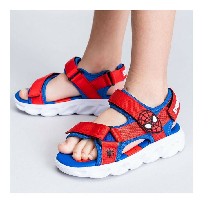 Sandales pour Enfants Spider-Man Bleu 25 Sandales pour Enfants Spider-Man Bleu 25