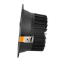 Foco Downlight Circular LED 20W 2000Lm 4000K UGR19 Negro