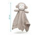 KioKids Doudou singe en coton gris, collection Cotton Friends - Jouet d'éveil doudou en peluche pour bébé à partir de 2 mois