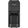 Catler Porto ES 701 - Machine à café compatible Dolce Gusto, Nespresso et café moulu - Noir/marron
