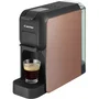 Catler Porto ES 701 - Machine à café compatible Dolce Gusto, Nespresso et café moulu - Noir/marron