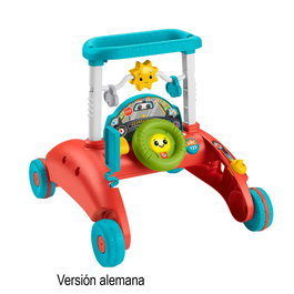 Fisher-Price Andador 2 Faces Allemand Steady Speed - Jouet d'Éveil Interactif avec Volant et Panneau de Contrôle, Smart Stages (3 Niveaux), Pour Enfants dès 6 Mois, Réf Hjp45