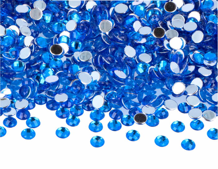 Innspiro Gemas acryliques circulaires bleues 6mm Innspiro Gemas acryliques circulaires bleues 6mm