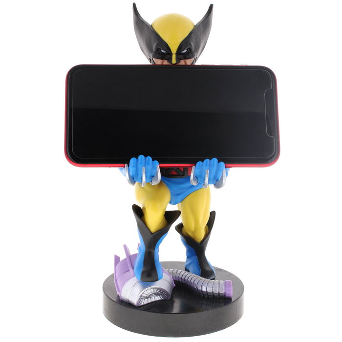 EXQUISITE GAMING Cable Guy Figurine Porte-Console Wolverine Marvel 21cm - Support pour Manettes PS5 DualSense, Xbox Series, Smartphones EXQUISITE GAMING Cable Guy Figurine Porte-Console Wolverine Marvel 21cm - Support pour Manettes PS5 DualSense, Xbox Series, Smartphones