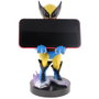 EXQUISITE GAMING Cable Guy Figurine Porte-Console Wolverine Marvel 21cm - Support pour Manettes PS5 DualSense, Xbox Series, Smartphones