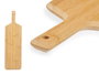 KINVARA Planche à apéritif en bambou avec manche, lot de 6 pièces