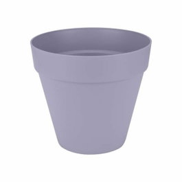 Elho Pot de fleurs Loft Urban Rond avec roues - Violet - Ø 38.5 x H 35 cm