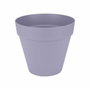 Elho Pot de fleurs Loft Urban Rond avec roues - Violet - Ø 38.5 x H 35 cm