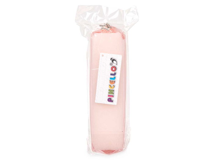 Pincello Étui Transparent Assorti Taille Unique 20x4.5x5 cm Plastique - Couleurs Aléatoires (Bleu, Saumon, Rose) (Set de 24)