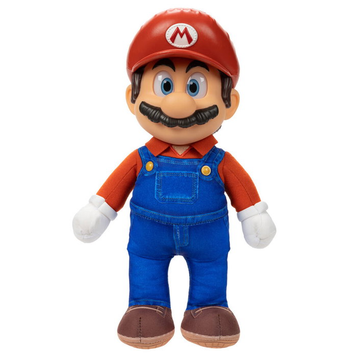 JAKKS PACIFIC Peluche Super Mario - La Pelicula Super Mario Bros - 30 cm