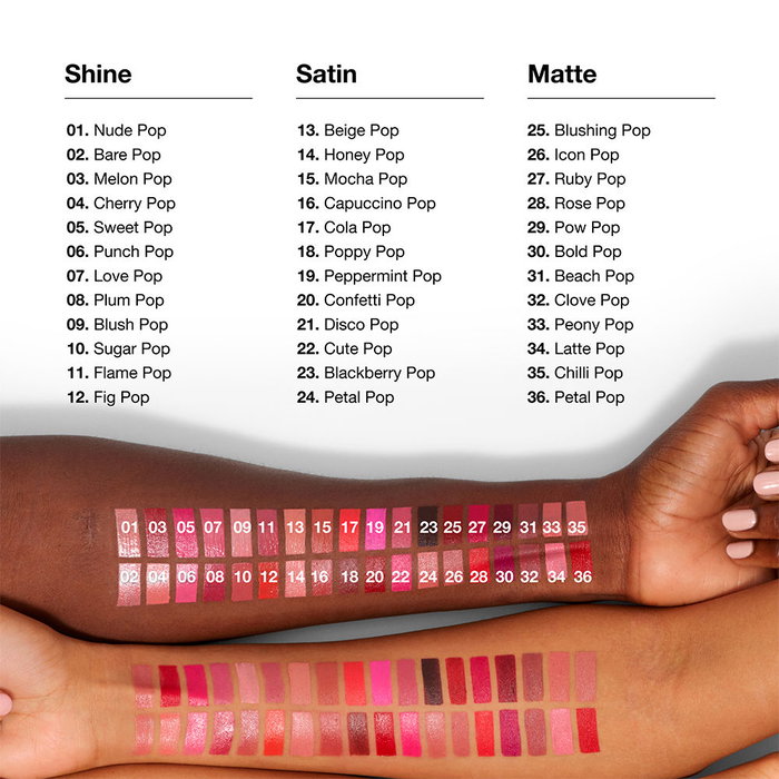 Clinique Rouge à lèvres POP LONGWEAR SHINE Melon Pop