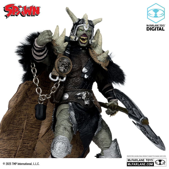 McFarlane Toys figurine Bloodaxe avec cheval (Spawn: The Dark Ages) 18 cm McFarlane Toys figurine Bloodaxe avec cheval (Spawn: The Dark Ages) 18 cm