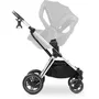 Hauck Adaptateurs Universels Cosy Noir pour Poussettes Vision X, Saturn, Apollo - Compatibles avec Sieges Auto Cybex, Kiddy, Maxi-Cosi et Drive N Care