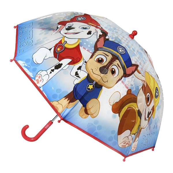 Cerdá Parapluie manuel POE Paw Patrol, bleu, en métal et POE, pour enfants à partir de 3 ans