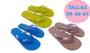 Poessa - Tongue en PVC Luxe Uniset Adulte, Taille 39-40-41 - Modèles Assortis