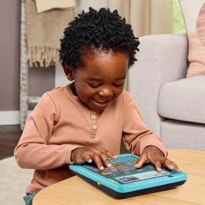 VTech Ma Première Liseuse Interactive - Liseuse électronique pour enfants 3-7 ans avec 10 contes, alphabet et histoires - Multicolore - Langue française