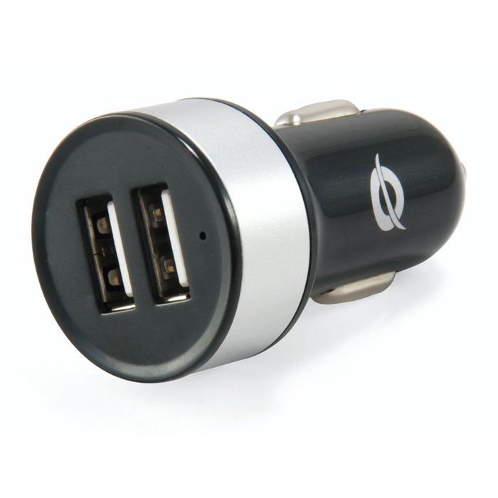 Conceptronic Cargador mechero coche usb x2 Conceptronic Cargador mechero coche usb x2