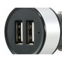 Conceptronic Cargador mechero coche usb x2