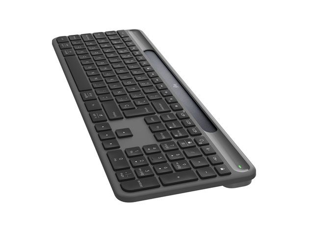 Logitech Signature Slim Solar+ K980 for Business Clavier sans Fil Solaire QWERTY Espagnol