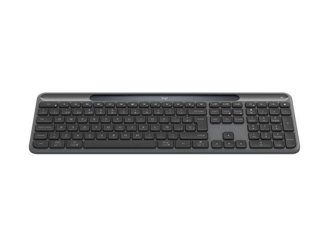 Logitech Signature Slim Solar+ K980 for Business Clavier sans Fil Solaire QWERTY Espagnol