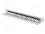LANBERG Panneau de brassage Cat 5e RJ45 24 ports 1U 19 pouces blanc