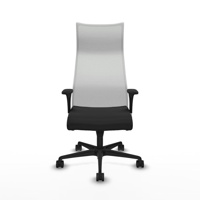 Piqueras Y Crespo Fauteuil Albacete avec mécanisme synchrone, Noir et Blanc