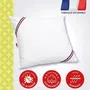Dodo Oreiller MORZINE Anti-Acariens en duvet d'oie, confort medium, 65x65 cm, blanc
