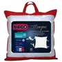 Dodo Oreiller MORZINE Anti-Acariens en duvet d'oie, confort medium, 65x65 cm, blanc