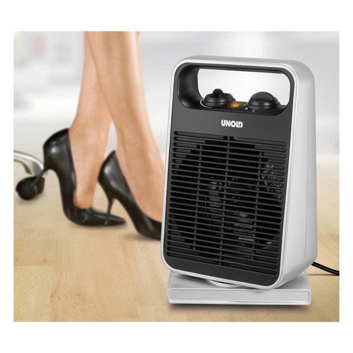 Unold Calefactor Rotate, Silver/Black Unold Calefactor Rotate, Silver/Black