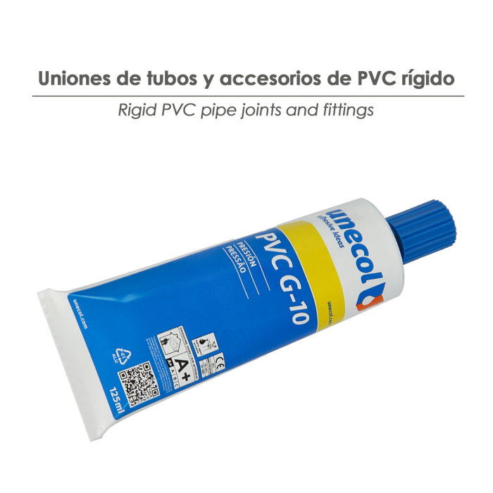 WOLFPACK LINEA PROFESIONAL Colle PVC 125 cm³