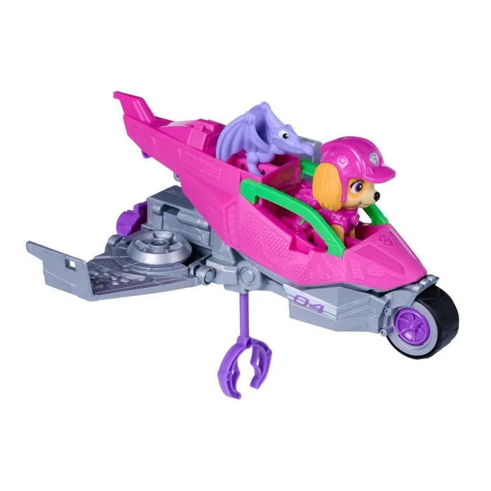 Paw Patrol Véhicule et Figurine Stella - La Pat' Patrouille - Le Film Mission Dino