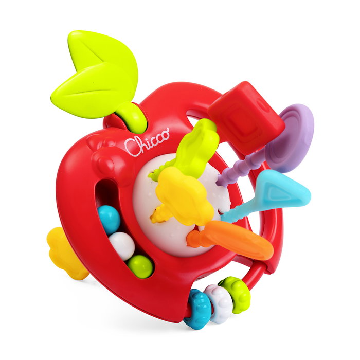 Chicco Pomme à cordes Jeu d'éveil motricité fine activités manuelles 12 mois Chicco Pomme à cordes Jeu d'éveil motricité fine activités manuelles 12 mois