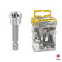 WOLFPACK LINEA PROFESIONAL Embout de vissage PH2 50 mm pour Placo (Lot de 5)