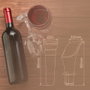 GSC Evolution Set de 4 pièces : tire-bouchon, pompe à vide, serveur de vin et anneau antigoutte